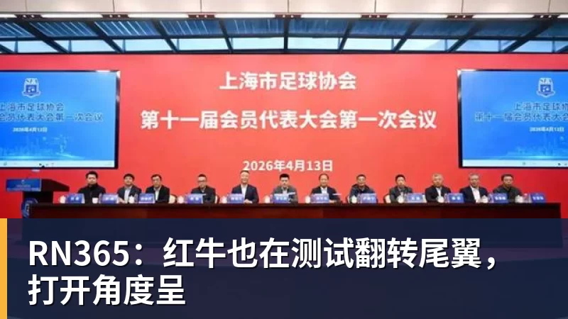 尊龙凯时RN365：红牛也在测试翻转尾翼，打开角度呈